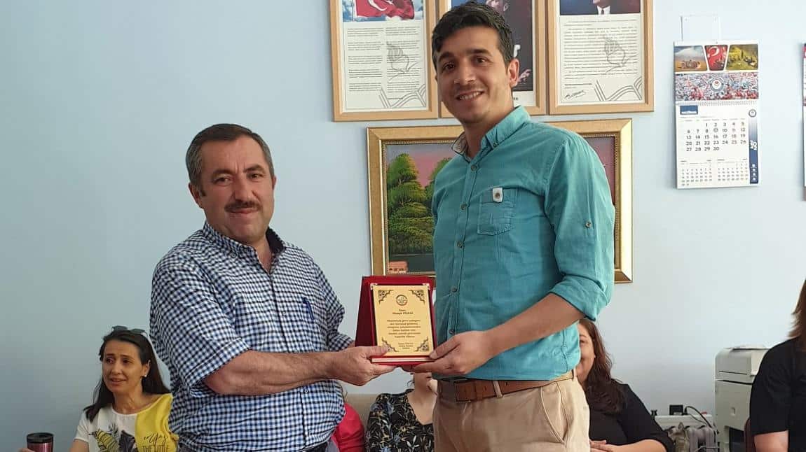 OKULUMUZ MÜDÜR YARDIMCISI MUSTAFA YILMAZ ÖĞRETMENİMİZİN GÖREV YERİ DEĞİŞİKLİĞİ